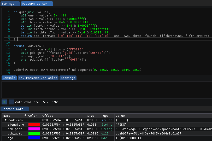 ImHex Pattern